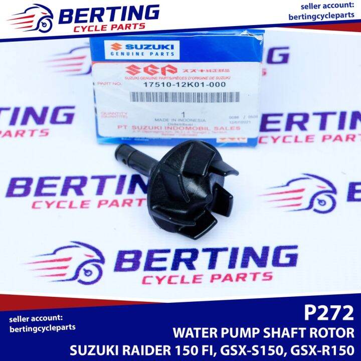 SGP WATER PUMP SHAFT ROTOR Suzuki Raider 150 FI GSXS150 GSXR150