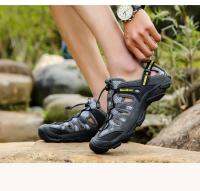 light hiking shoes รองเท้าปีนเขาแบบซอฟท์ เน้นเป็นเนินเขา หรือ น้ำตกที่ไม่ชันมาก เดินป่าดีเยี่ยม ระบายอากาศดี