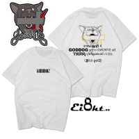 [S-5XL]เสื้อยืด พิมพ์ลาย Goddog 4Crew 4man crew Combed 24s