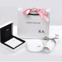 【CW】 Set gift box bracelet necklace velvet bag logo hot money