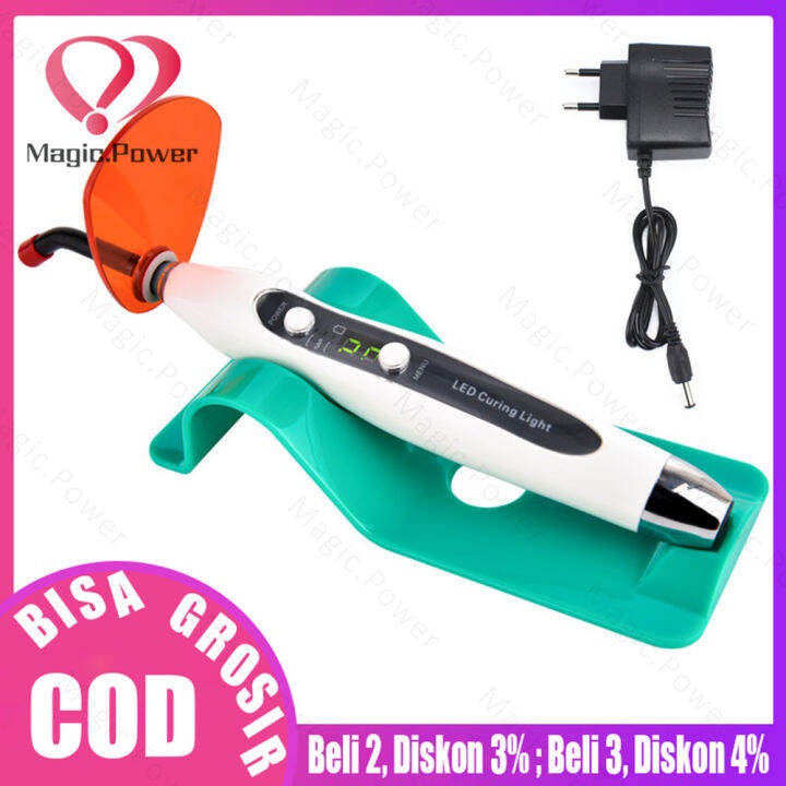 Dental Laser BEHEL LED Curing Light Sinar Laser Tambal Gigi Komposit ...