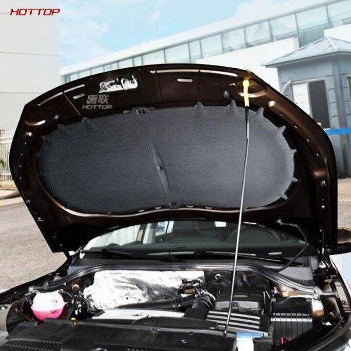 PET Black Front Engine Anti Noise Sound Insulation Cotton Heat Closed Cell Foam For Volkswagen