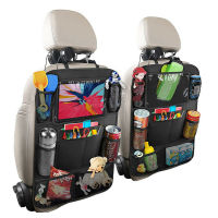 NEW Car Back Seat Organizer Kids Car Backseat Cover Protector with Touch Screen Tablet Holder Kick Mats with Pocket for Toys