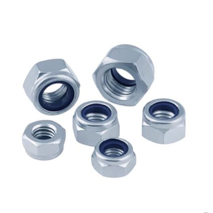 2-50pcs-nylon-lock-nut-m2-m2-5-m3-m3-5-m4-m5-m6-m7-m8-m10-m12-m14-m16-din985-stainless-steel-steel-with-zinc-insert-lock-nuts