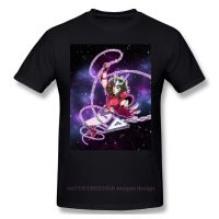 Shirt Men Clothing Saint Seiya Soul of Gold Japanese Anime T-Shirt Andromeda Shun Fashion Short Sleeve TShirt  URB0