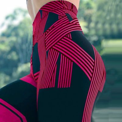 กางเกงเลกกิ้งไร้รอยต่อเอวสูง Push Up Leggins Sport Women Fitness Running Yoga Pants Push Up Running Womens Gym Fitness Leggings◊