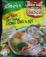 Hạt nêm knorr thịt thăn, xương ống 900g - 1,8kg.