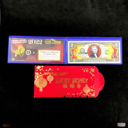 Tiền 2 USD Hình Con Cọp Mạ Vàng 2022, Dùng để trưng bày, sưu tầm