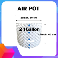 Air Pot (21 Gallon) กระถางแอร์พอทปลูก420 (Airpot) Diameter 50*40 cm (BlacK &amp; White)