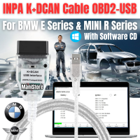 INPA K+DCAN For BMW E-Series Mini R-Series OBD2 USB Interface Cable Diagnostic Tools for INPA ISTA EDIABAS NCS EXPERT