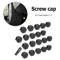 20pcs Wheel Nut Rim Cover Car Wheel Auto Hub Screw Protection Caps Dust Cover Cap for Tesla Model 3/Y Car Accessories