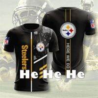 Pittsburgh Steelers T-shirt 3D summer 2022 Short Sleeve gift for fan 07