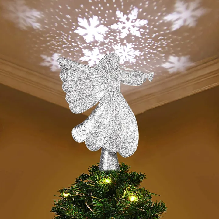 Angel of Harmony Tree Topper w/ Crystals