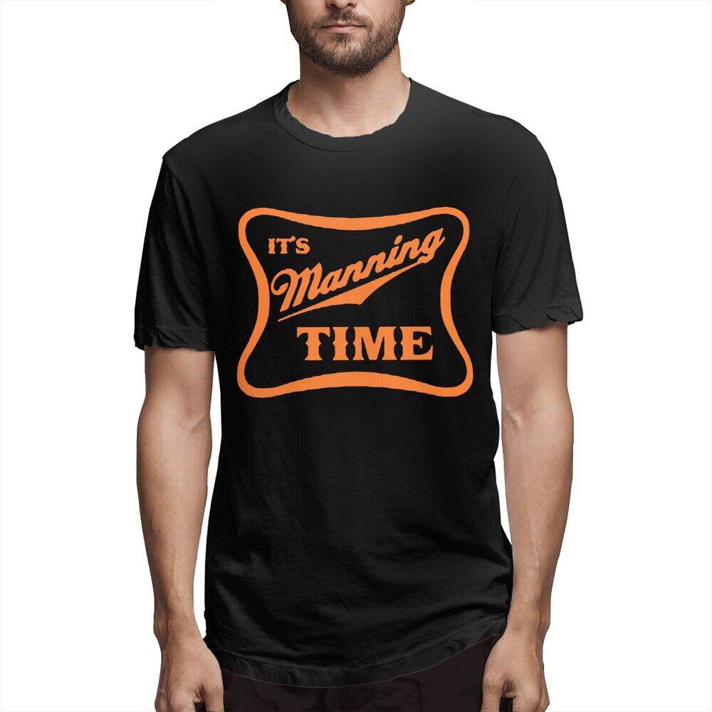 Peyton Manning Denver Broncos "Its Manning Time" jersey Hooded SWEATSHIRT HOODIE 