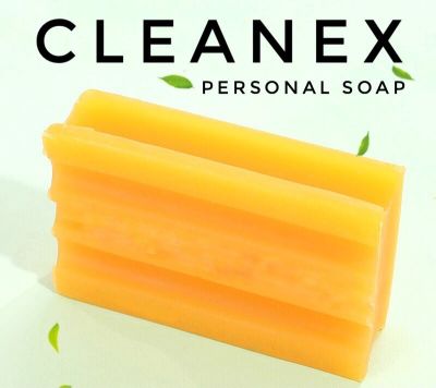 Cleanex personal soap สบู่ซักขจัดคราบ 120g สบู่ซักผ้า สบู่ซักผ้าขาว สบู่ซักผ้าเด็ก สบู่ก้อนซักผ้า สบู่ก้อน ซักผ้า ซักผ้าขาว สบู่ ขนาด 120g