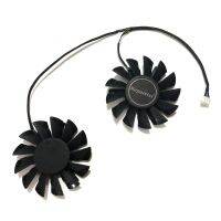 【CW】 2pcs/set Twin Frozr III R6790 570GTX GPU VGA Cooler Fan For MSI R6850 N460GTX R7950 HD7870 Graphics Cards Cooling As Replacement