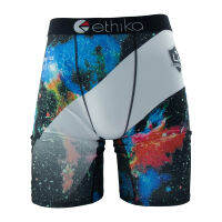 Ins สไตล์ผู้ชายชุดชั้นในกางเกงบ็อกเซอร์สบาย Mens Boxershorts กางเกงบ็อกเซอร์ลายยาว Boxer 1105