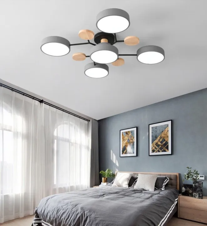 118 Modern Nordic Led Ceiling Light Lamp Lampu Hiasan Siling Ruang Tamu Ikea Lazada - Led Ceiling Lamp Ikea