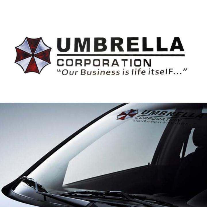 Umbrella Corporation Car Front/Rear Windshield Decal Auto Window