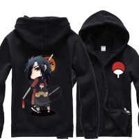 Jsyc เสื้อฮู้ดดี้ ลายนารูโตะ Uchiha Sasuke Sabaku No Gaara สไตล์เกาหลี เข้าได้กับทุกชุด ของขวัญวันเกิด สําหรับผู้ชาย