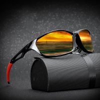 2023 New Polarized Sunglasses Men Brand Designer Square Sports Sun Glasses for Men Driving Fishing Black Frame Goggle UV400 Cycling Sunglasses