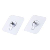 【cw】 Punch Free Hanging Bracket Unmarked Screw Stickers Photo Frame Wall Hooks for Home Bathroom Kitchen Bedroom Wall ！