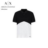 AX Armani Exchange เสื้อโปโลผู้ชาย รุ่น AX 6RZFLA ZJM5Z22CG - สีขาว