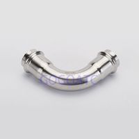 +[; Hot/Cold Water Stainless Steel 304 Pipe Joint Press Fit Fittings Adapter DN15/20/25/32/40/50 Elbow 90 Degree Fitting