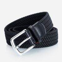 Elastic Woven Belt New Version Of Men And Women Punch-Free Casual Fashion Simple Outdoor Elastic Lengthening Texture Trend Belt