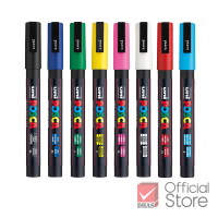 Uni ปากกา ปากกามาร์คเกอร์ Posca PC-3M จำนวน 1 ด้าม