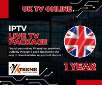 IPTV UK TV Online Package 1 Year. รับชมทีวี UK ได้ง่ายๆผ่านแอพพลิเคชั่นที่สามารถดาวน์โหลดได้ทุกระบบอุปกรณ์