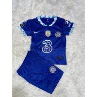 เสื้อฟุตบอล ชุดกีฬา เชลซี Chelsea ชุดเด็ก Kids 202/23 เนื้อผ้าดีใส่สบายลูกค้าซื้อไปถูกใจเเน่นอ (เสื้อพร้อมกางเกง) รา