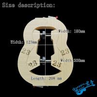 ‘；【- 23 Inch Travel Small Guitar Ukulele Assembled Inside And Outside Molds Guitar Making Tools Material Accessories Macro Sound