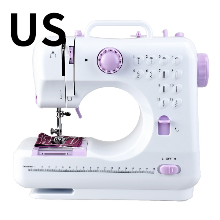 2021portable-sewing-machine-mini-electric-household-crafting-mending-overlock-12-stitches-with-presser-foot-pedal-beginners