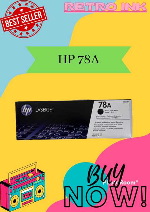 Hp 78a Black Original Laserjet Toner Cartridge Ce278a Lazada Ph