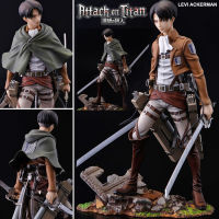 Figure ฟิกเกอร์ จากการ์ตูนเรื่อง Attack on Titan ผ่าพิภพไททัน Levi Ackerman รีไวล์ แอคเคอร์แมน 1/8 Ver Anime ของสะสมหายาก อนิเมะ การ์ตูน มังงะ คอลเลกชัน ของขวัญ Gift จากการ์ตูนดังญี่ปุ่น New Collection Doll ตุ๊กตา manga Model โมเดล