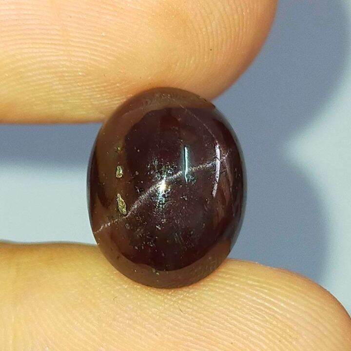 พลอย-สตาร์-โรโดไลท์-การ์เนต-ดิบ-ธรรมชาติ-แท้-unheated-natural-star-rhodolite-garnet-หนัก-10-00-กะรัต