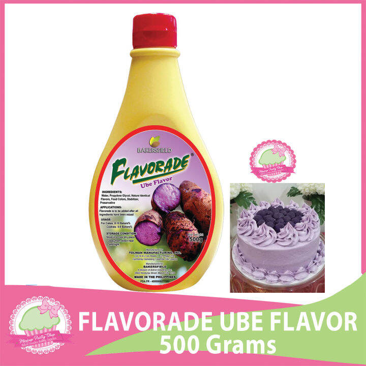 Ube Flavor 500ml/60ml Bakersfield Flavorade Ube Flavor "ExpJan