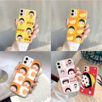 F-53 Chibi Maruko-chan อ่อนนุ่ม TPU เคสโทรศัพท์ หรับ OPPO A53 A16 A33 A12 A54S A8 A92 A3S A52 A54 A85 A15 A33 A53S F11 A31 A12E A5 A9 A16S A5S A83 A15S A72 A1K A1 A12S A7 Pro โปร่งใส ปก