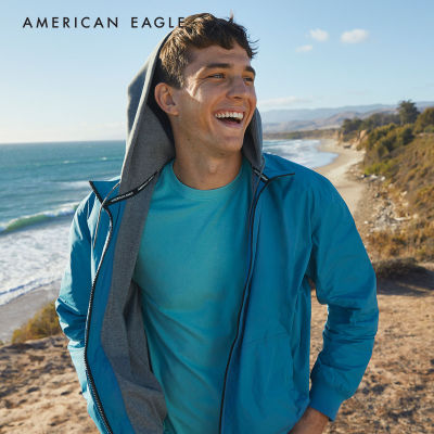 American Eagle Super Soft Icon T-Shirt เสื้อยืด ผู้ชาย แขนสั้น (NMTS 017-1542-313)