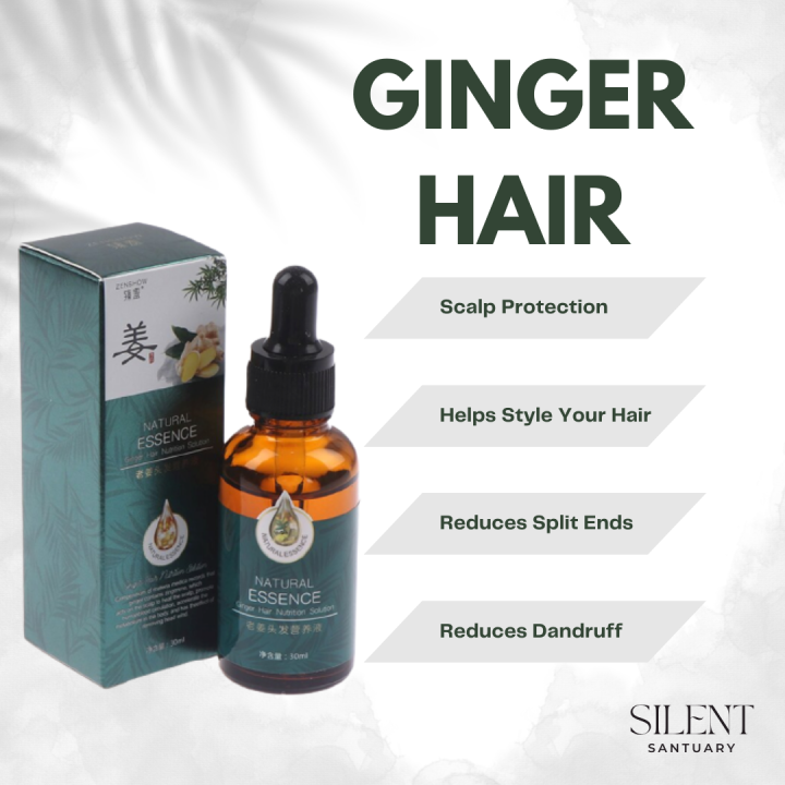 HAIR SERUM ESSENCE Hair Treatments Ginger Oil Hair Grower for Men