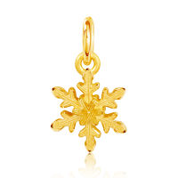 PRIMA จี้ทองคำ 99.9% รูป Snowflake (เกล็ดหิมะ) Christmas Collection NG1P1893-01