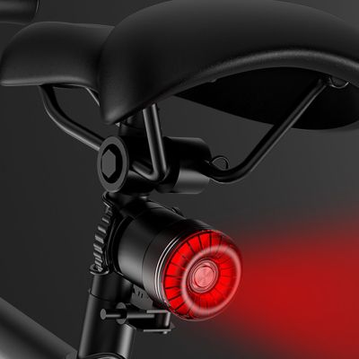 ❄◇▦ Bicycle Rear Light 5 Light Modes Colorful Lamp Bike Tail Light Aluminum MTB Saddle Seatpost Cycling tail led bike rear light