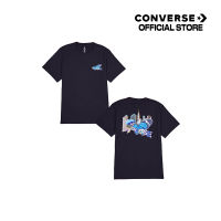 Converse เสื้อยืด TEE คอนเวิร์ส CONVERSE ALL STAR MEN   BLACK (10024616-A02) 1324616AS3BKXX