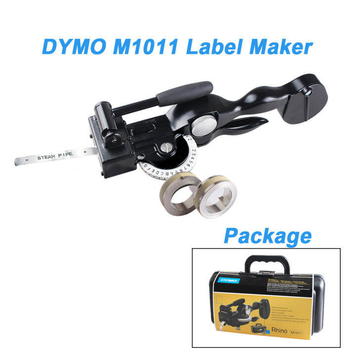 Dymo Rhino M1011 Manual Labeling Machine Printer 3D metal Embossing