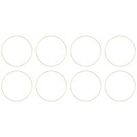 16 Pack 10 Inch Gold Dream Catcher Metal Rings Floral Hoops Wreath Macrame Creations Ring for DIY Crafts