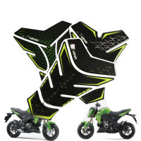 3D ถังแก๊ส Protector Pad การใช้ฝาครอบสติกเกอร์สำหรับ Kawasaki ZX-6R10R12R14R636 Nijia650R Z750 Z800 ZZR1400 GTR1400