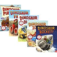 Penny Dale S dinosaurs super dinosaur Series picture books 5-volume set dinosaur theme enlightenment picture books parent-child picture books inverse business training gift original audio English original imported books