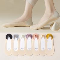 Casual Women Ultra-thin Non-Slip Invisible Socks Low Cut Short Cotton Boat Socks Liner Socks Tights