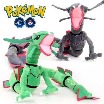 80cm Pokemon 4 Styles Dragon Toy Mega Rayquaza Green And Shiny